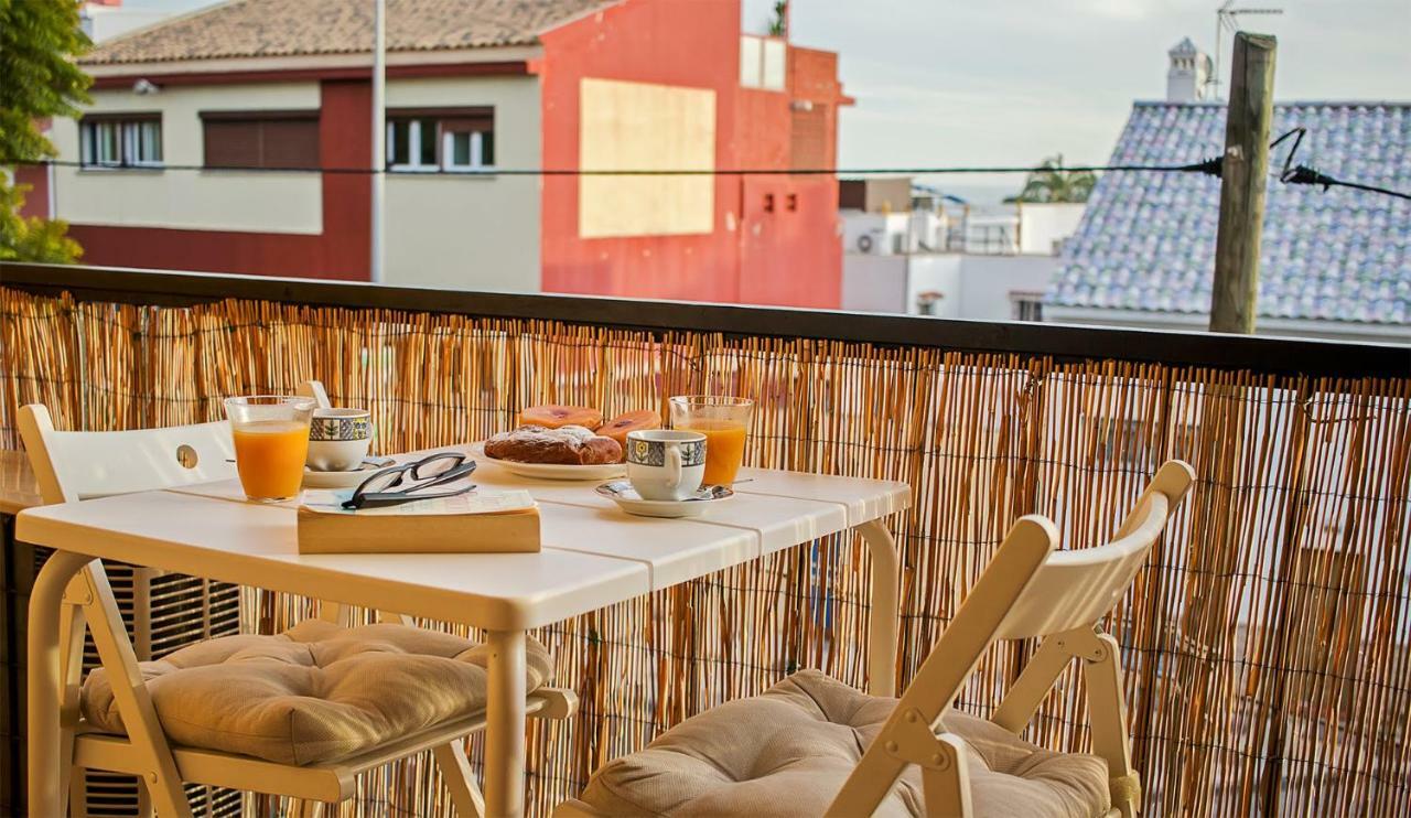 Apartamento Los Tres Soles Малага Экстерьер фото